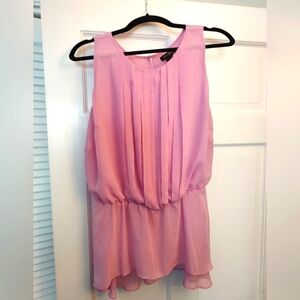 Light Pink Sleeveless Blouse
